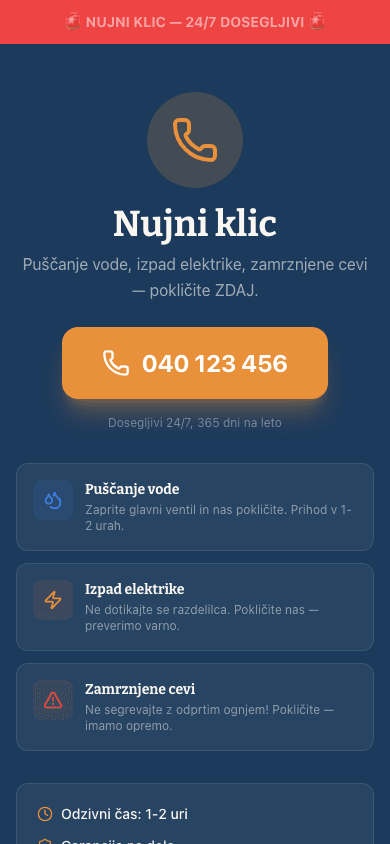 Nujna stran